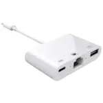 Lightning Ethernet adapter med USB3