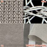 Skjermende stoff SILVER-TULLE