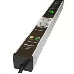 Stikkontakt 2+4 m/skittenstrømfilter, overspenniningsvern og nettfilter