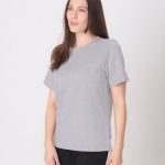 Skjermende T-skjorte, Dame (Lys grå)