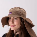 Strålebeskyttende Safari hatt med 100% UV beskyttelse