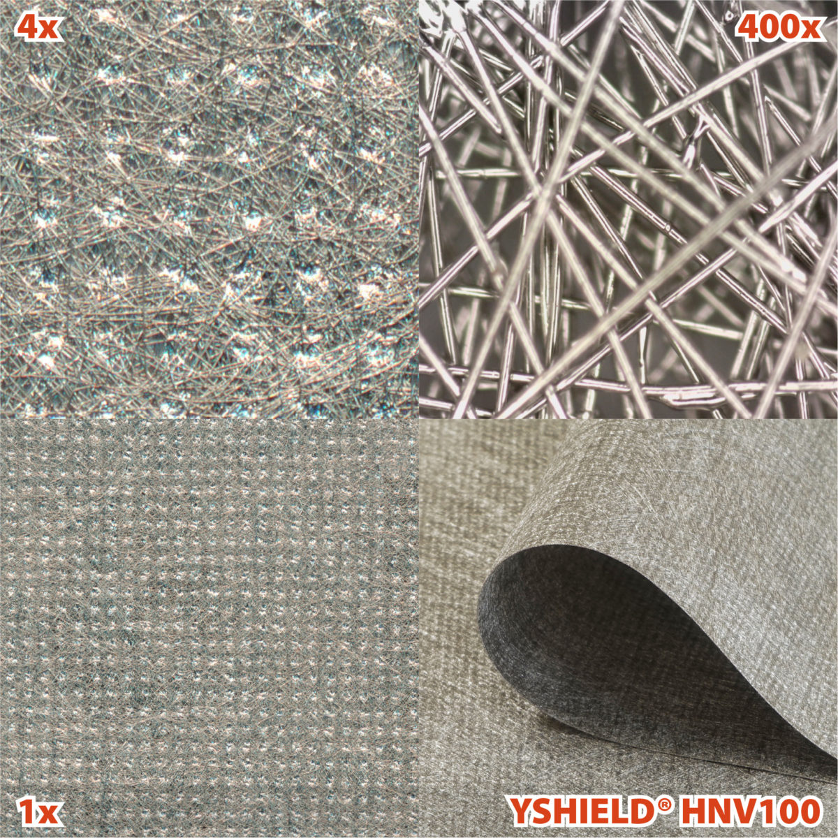 YSHIELD-A-HNV100-Q Skjermende Nylon Fleece - HNV100 - Bilde 2