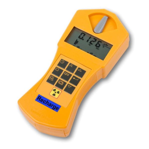 Gamma Scout strålings detektor, oppladbar med USB-Port