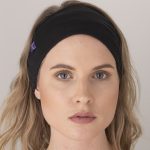 Skjermende Pannebånd (Svart)