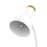 Bordlampe Berlin, fleksibel arm, trefot, 1,8m ledning, max 20W - Bilde 10