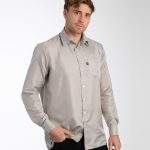 Skjermende langermet skjorte (Grå)