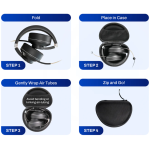 AirTube - Stereo hodetelefoner, reduser EMF med 99,9% - Bilde 7