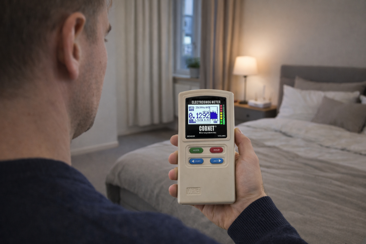 EMF-måling sovnrom