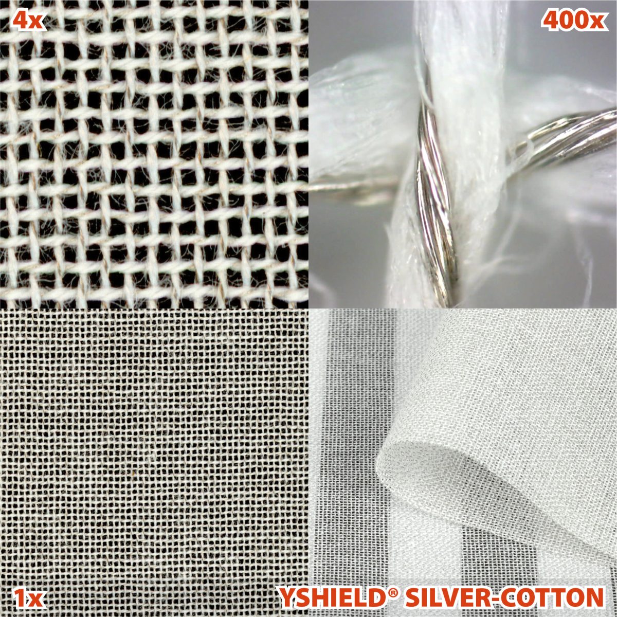 Skjermende stoff SILVER COTTON - Bilde 2
