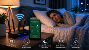wifi på soverom dårlig søvn