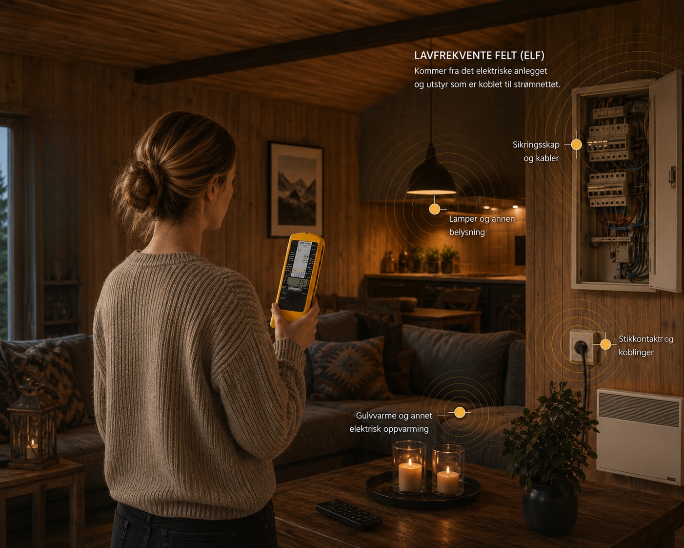 måling av lavfrekvente felt